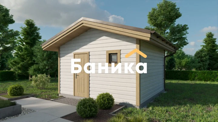 Банька из дерева &laquo;КБ-14&raquo; фото №0