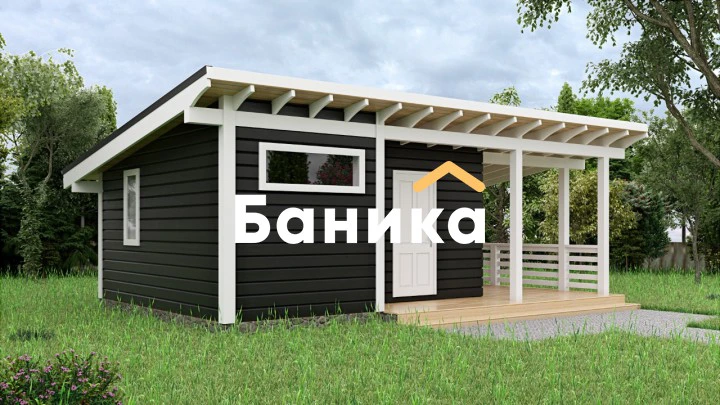 Каркасная баня &laquo;КБ-1&raquo; фото №0
