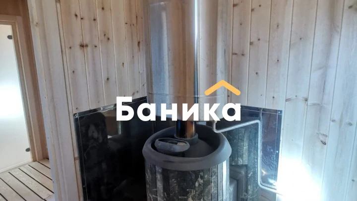 Баня с террасой и панорамными окнами &laquo;КБ-20&raquo; фото №5