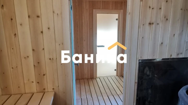 Баня с террасой и панорамными окнами &laquo;КБ-20&raquo; фото №7