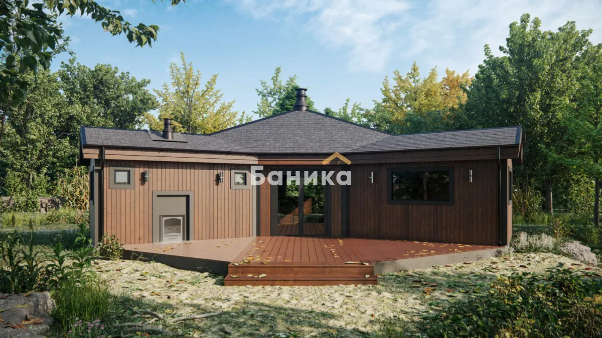 Баня с грильдомиком &laquo;КБ-31&raquo; фото